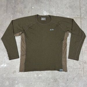 Kuiu 125 Nuyarn Merino Wool Base Layer Long Sleeve Hunting Shirt Size Large